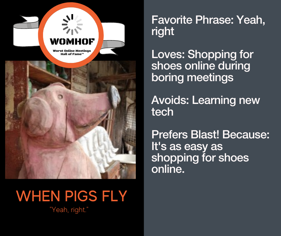 When Pigs Fly